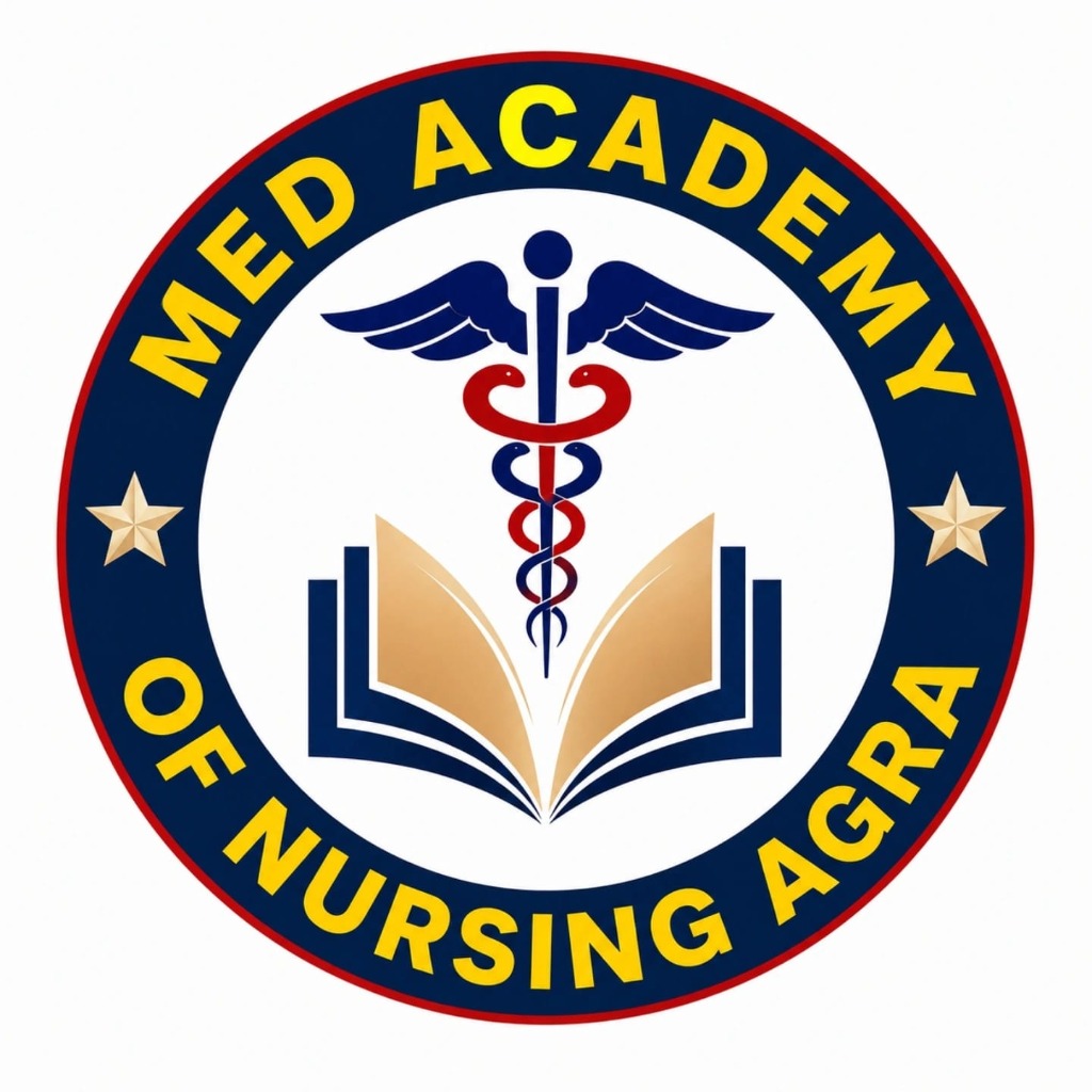 Med Academy of Nursing Agra Logo